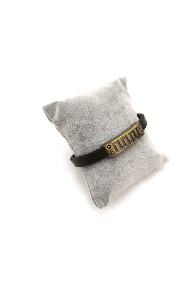 Wholesaler M&P Accessoires - Faux leather bracelet