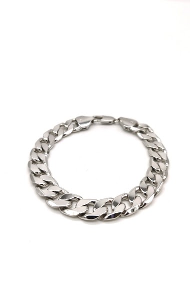 Wholesaler M&P Accessoires - Large brass mesh bracelet