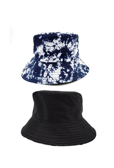 Wholesaler M&P Accessoires - Printed reversible bucket hat unisex