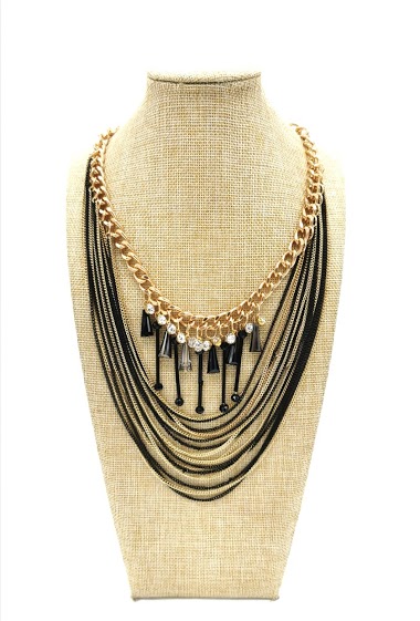 Großhändler M&P Accessoires - Multi row necklace