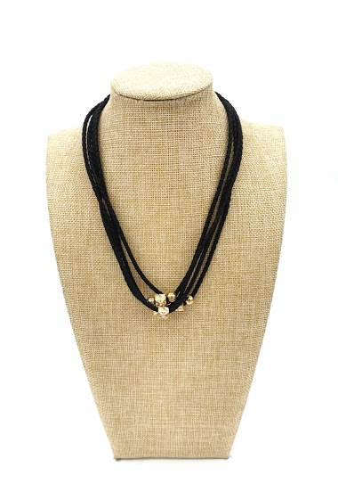 Wholesaler M&P Accessoires - Multi chain string necklace