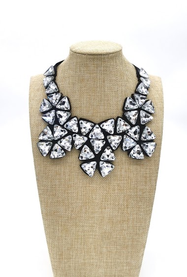 Mayorista M&P Accessoires - Collar falso de diamantes de imitación de lujo