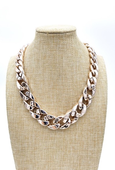 Großhändler M&P Accessoires - Chunky mesh necklace