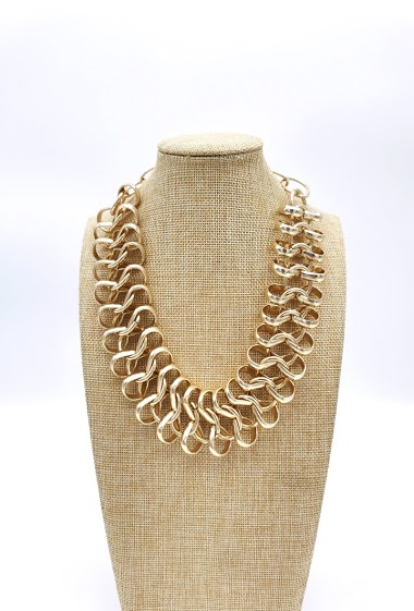 Wholesaler M&P Accessoires - Chunky mesh necklace