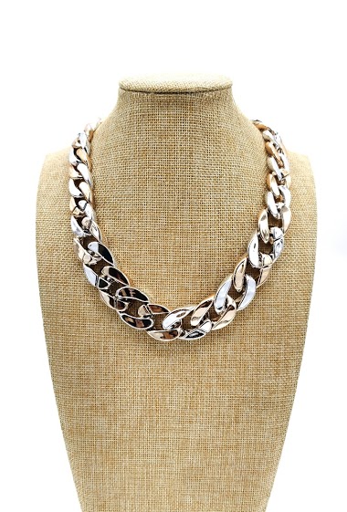 Großhändler M&P Accessoires - Chunky mesh necklace