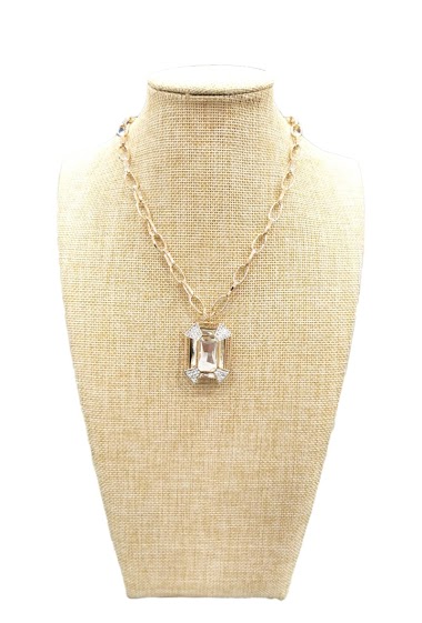 Großhändler M&P Accessoires - Pendant mesh necklace