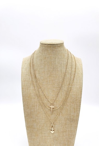 Wholesaler M&P Accessoires - Multi row necklace