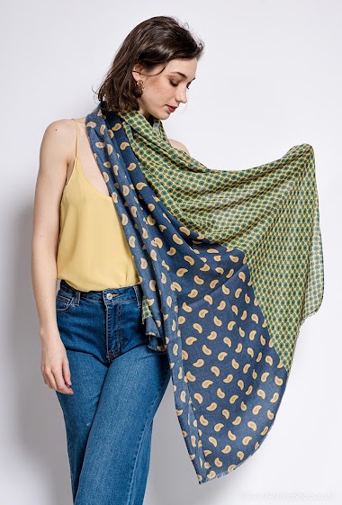 Wholesaler M&P Accessoires - Paisley print scarf