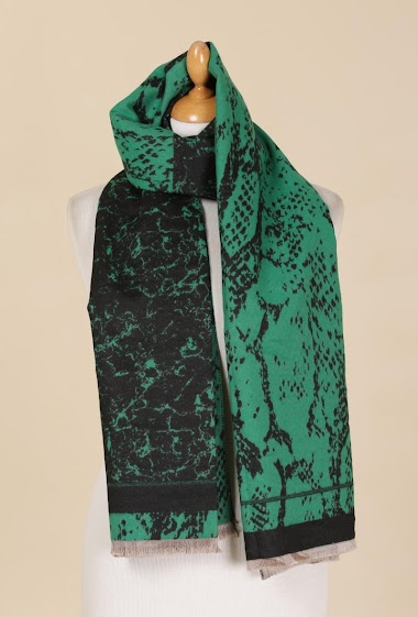 Großhändler M&P Accessoires - Weicher Schal mit Animal-Print