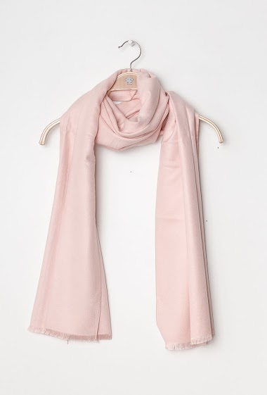 Wholesaler M&P Accessoires - Long and soft plain scarf 200 cm