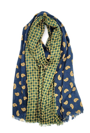 Großhändler M&P Accessoires - Paisley print scarf