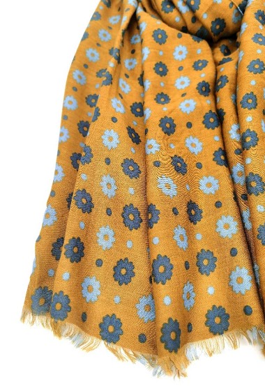 Großhändler M&P Accessoires - Small flower print scarf