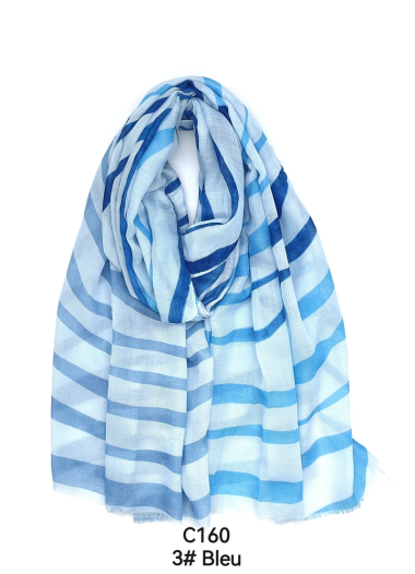 Wholesaler M&P Accessoires - Striped print scarf