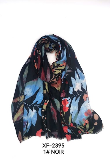 Wholesaler M&P Accessoires - Leaf print scarf