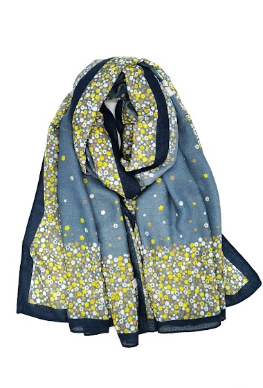 Großhändler M&P Accessoires - Floral print scarf