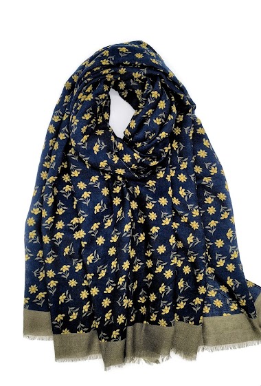 Wholesaler M&P Accessoires - Little flower print scarf