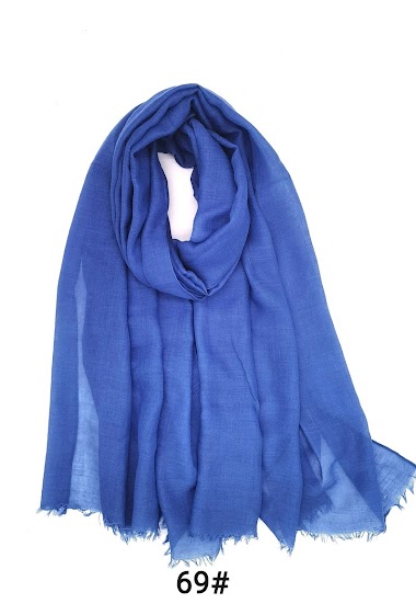 Wholesaler M&P Accessoires - Plain simple basic scarf 180*80 cm