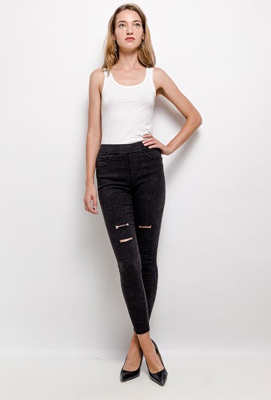 Wholesaler M&P Accessoires - Skinny pants with rips