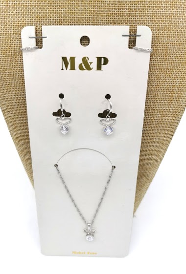 Großhändler M&P Accessoires - Necklace and earrings set