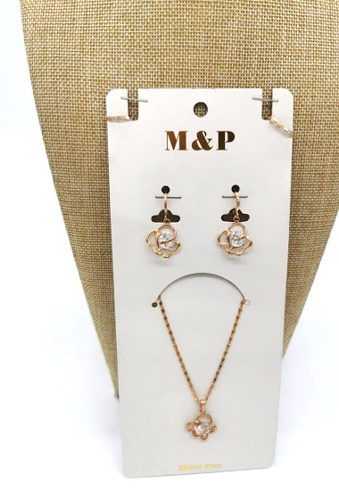 Mayorista M&P Accessoires - Conjunto collar y pendientes