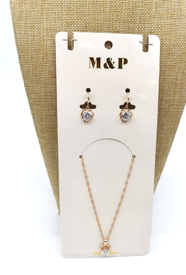 Großhändler M&P Accessoires - Necklace and earrings set