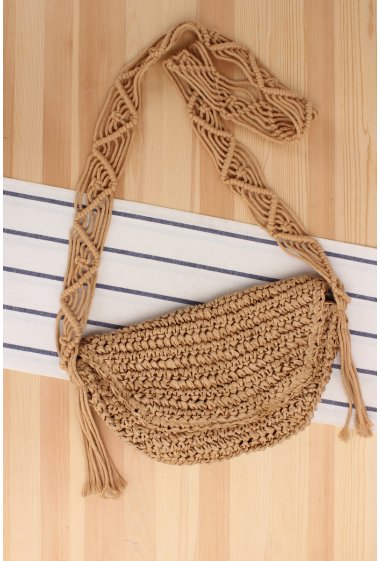 Wholesaler M&P Accessoires - Braided belt bag beach bag
