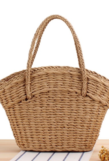 Wholesaler M&P Accessoires - Braided tote bag with handles