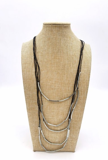 Mayorista M&P Accessoires - Collar largo de fantasía con múltiples cadenas