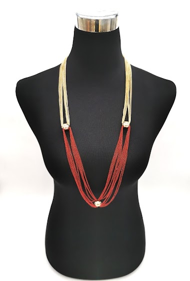 Großhändler M&P Accessoires - Ausgefallene lange Halskette