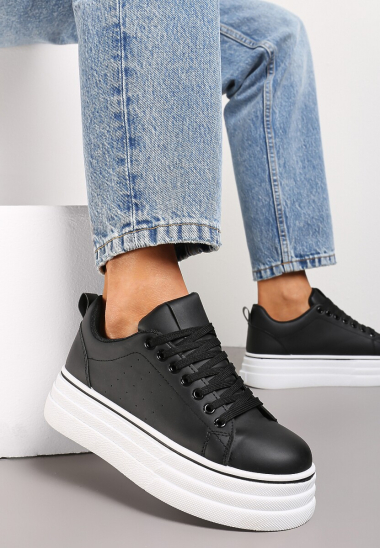 Wholesaler Mulanka - lace-up sneakers with thick sole
