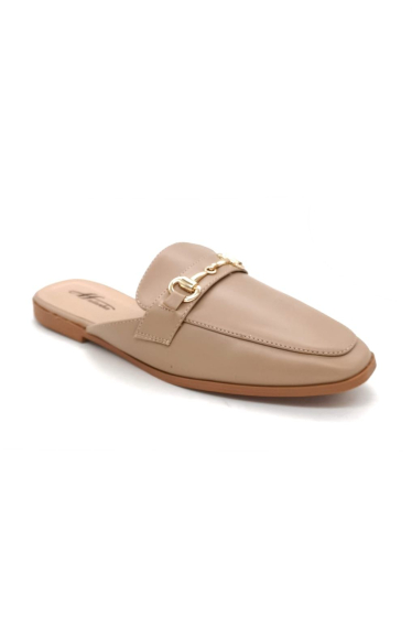 Wholesaler Mulanka - moccasins closed at the back with a gold buckle
