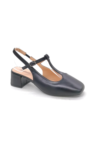 Wholesaler Mulanka - glitter heel pumps with rhinestones