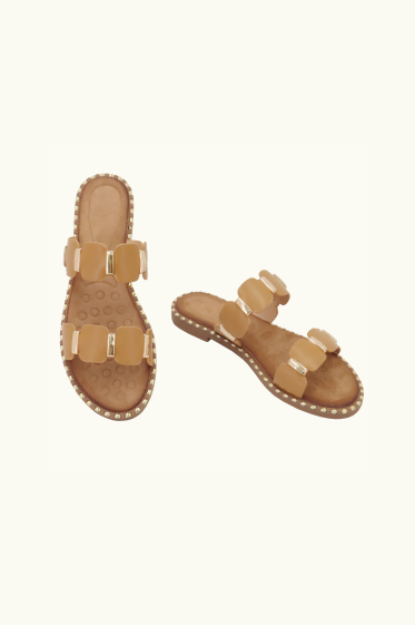 Wholesaler Mulanka - two-strap flat sandals