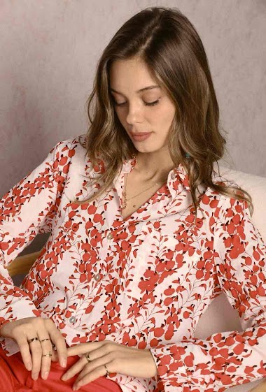 Wholesaler MUSY MUSE - Fitted cotton shirt