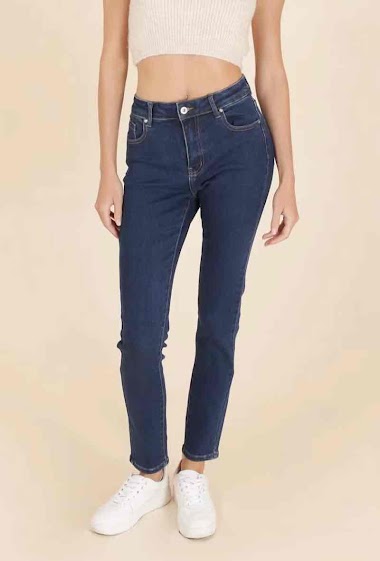 Wholesaler MUSY MUSE - Light wash blue jeans