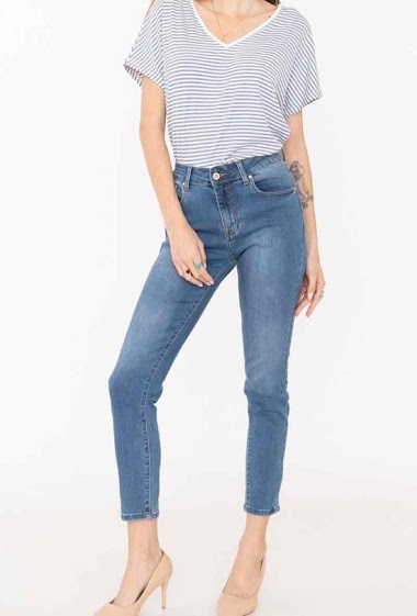 Großhändler MUSY MUSE - High waist slim jeans