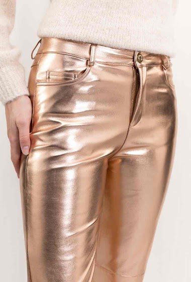 Wholesaler MUSY MUSE - Faux leather pants
