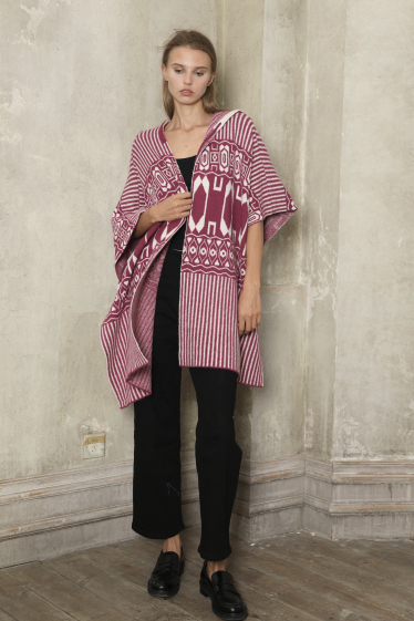 Wholesaler MUSY MUSE - Ethnic poncho