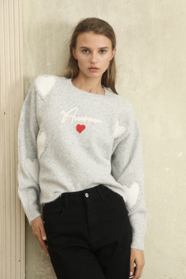 Grossiste MUSY MUSE - Pull amour