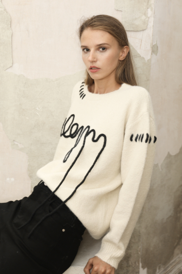 Grossiste MUSY MUSE - Pull cordon