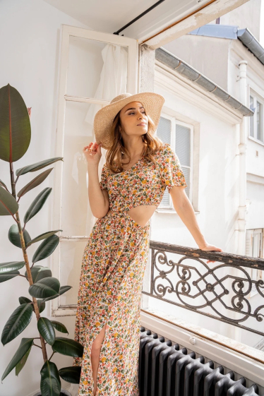 Wholesaler MUSY MUSE - Floral dress