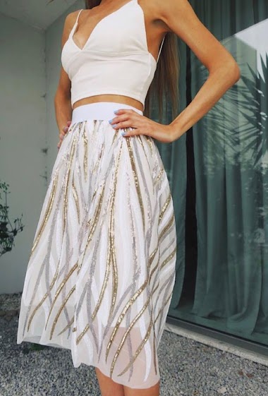Wholesaler MW Studio - sequin skirt