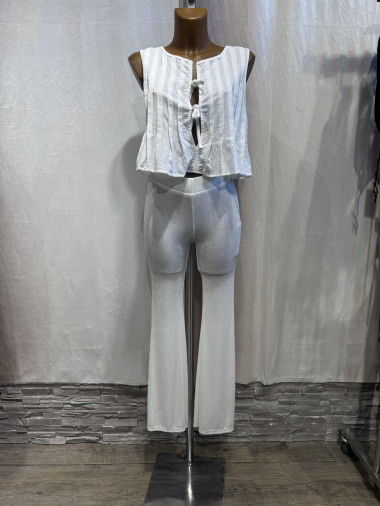 Grossiste MW Studio - pantalon matiere shiny