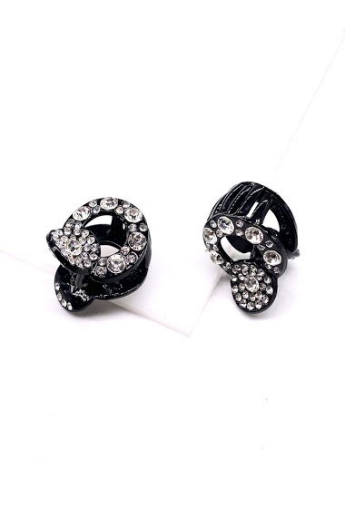 Wholesaler MY ACCESSORIES PARIS - Hairclip strass