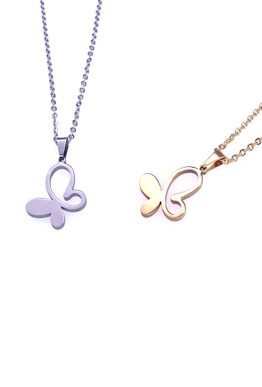 Wholesaler MY ACCESSORIES PARIS - Necklace stainless steel