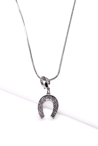 Wholesaler MY ACCESSORIES PARIS - Necklace chain horseshoe