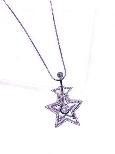 Wholesaler MY ACCESSORIES PARIS - Necklace sautoir star