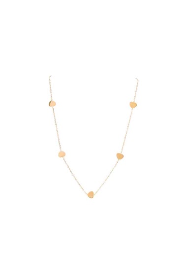 Mayorista MY ACCESSORIES PARIS - Stainless Steel Necklace Rose Gold