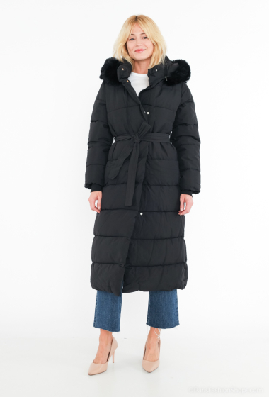 Wholesaler My Queen - Fur hooded down jacket