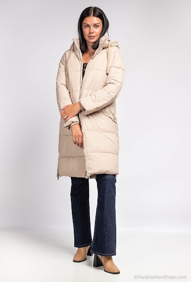 Wholesaler My Queen - Long hooded down jacket